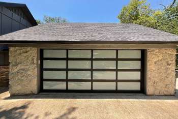 Modern-Alumadoor-Full-View-Black-White-Laminate.-Colleyville-Tx