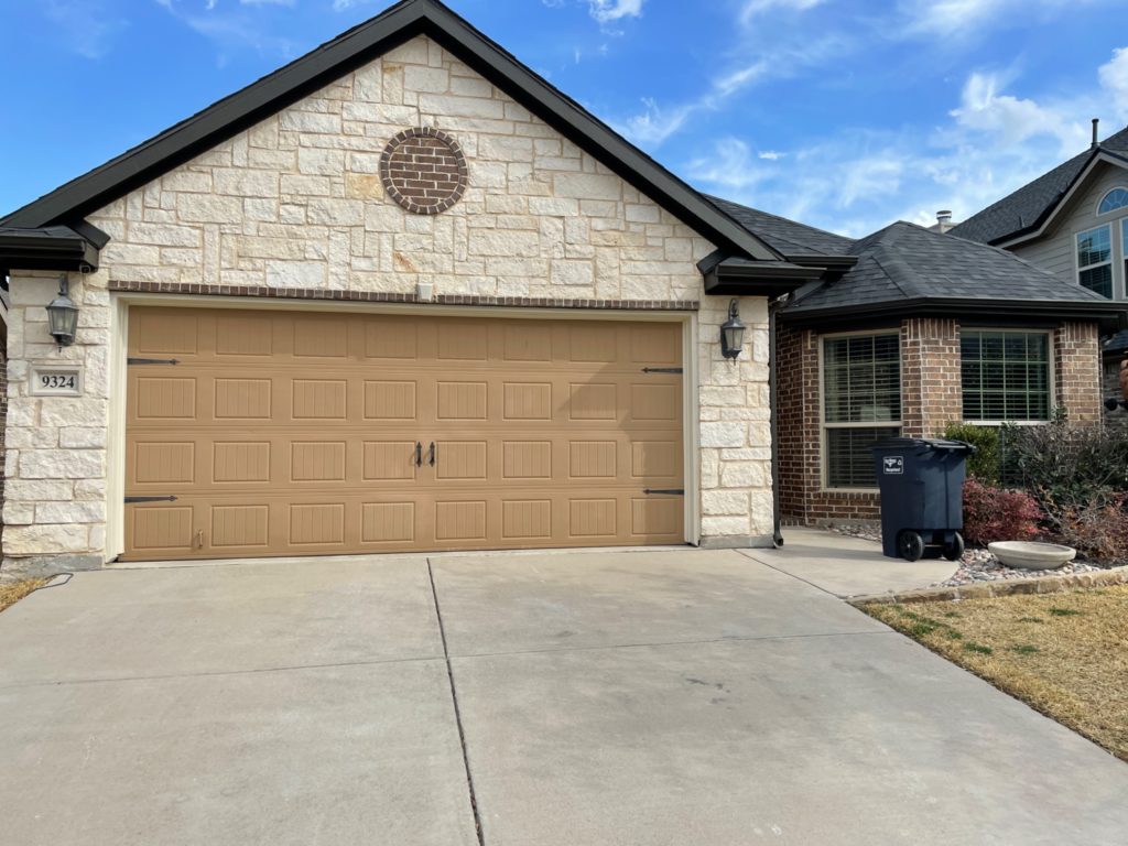 faux wood garage doors